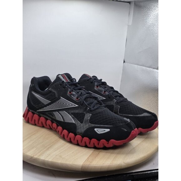 Reebok Premier Zignano Mens Grey Red Mens Size 11.5 - Picture 5 of 10